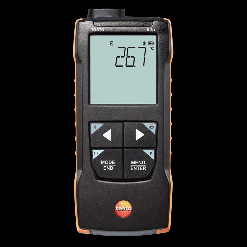 TESTO 925 - temperature meter with 1x wire sensor Smart-App, case