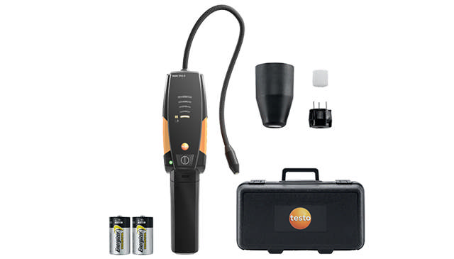 TESTO 316-3 SET Leak detector for refrigerants CFC, HCF incl. cal. protocol, battery and case