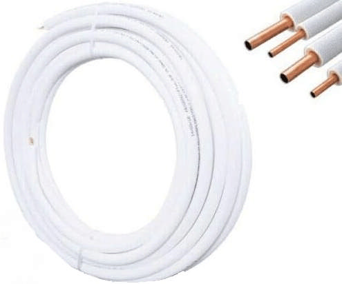 Insulated copper pipes 1/4'', 1/2'', 20m
