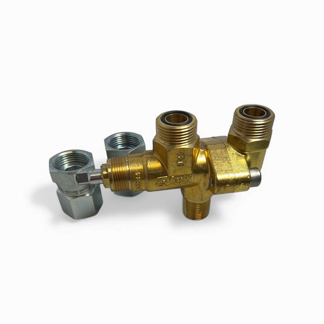 Castel S.R.L Gear rack 1/2''-NPT x 1/2''-NPT