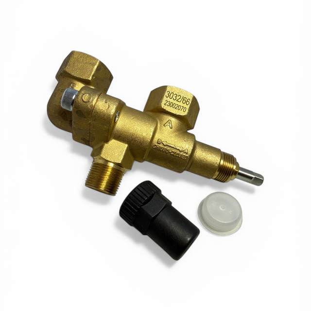 Castel S.R.L Gear rack 3/4''-NPT M - 2x3/4''-NPT F