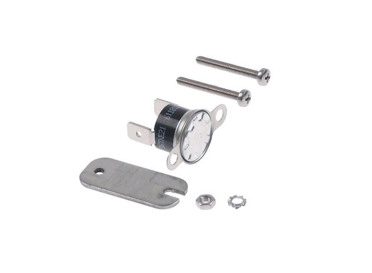 Bimetallic safety thermostat Remote temp 60°C 1-pole