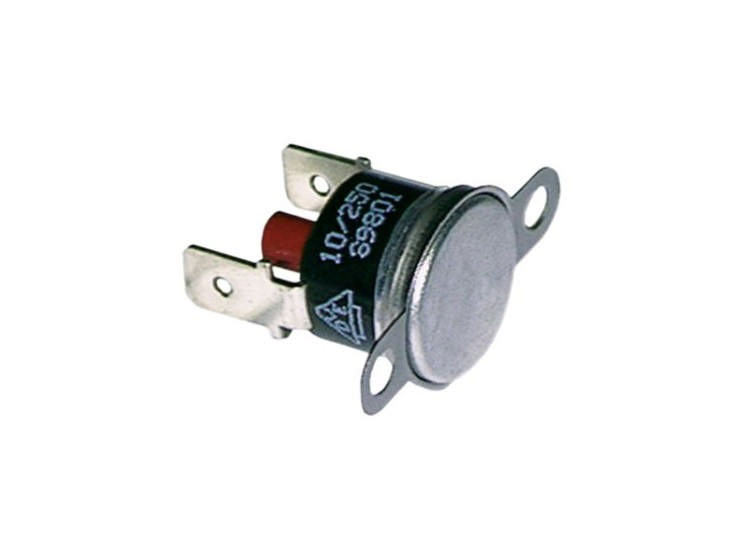 Bimetallic safety thermostat Cut-off temperature 165°C