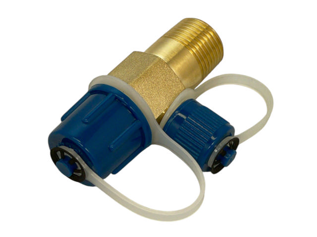Vacuum pump adapter Value (T) 1/4'' - 3/8