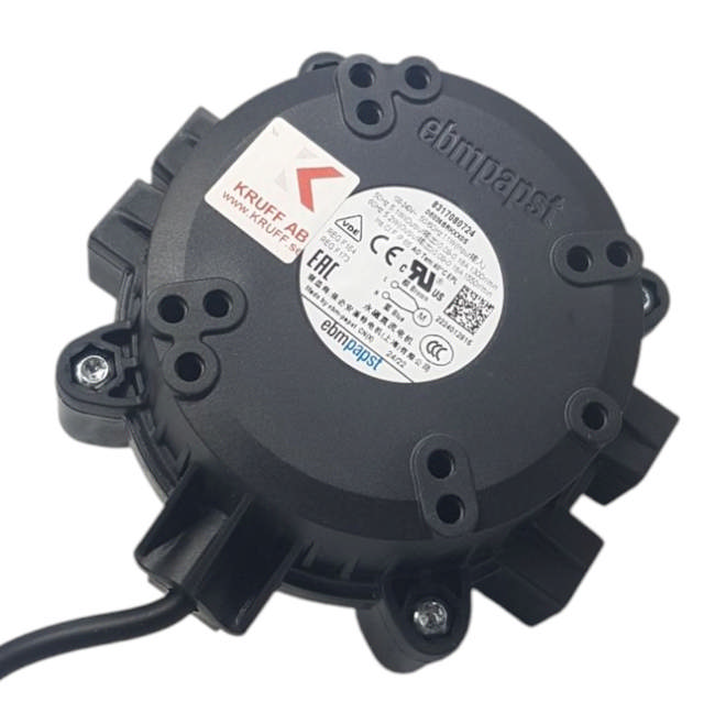 Fan motor ebmpapst 11W IQ ONE 1300/1550rpm 50/60Hz IP65 (100-240V)