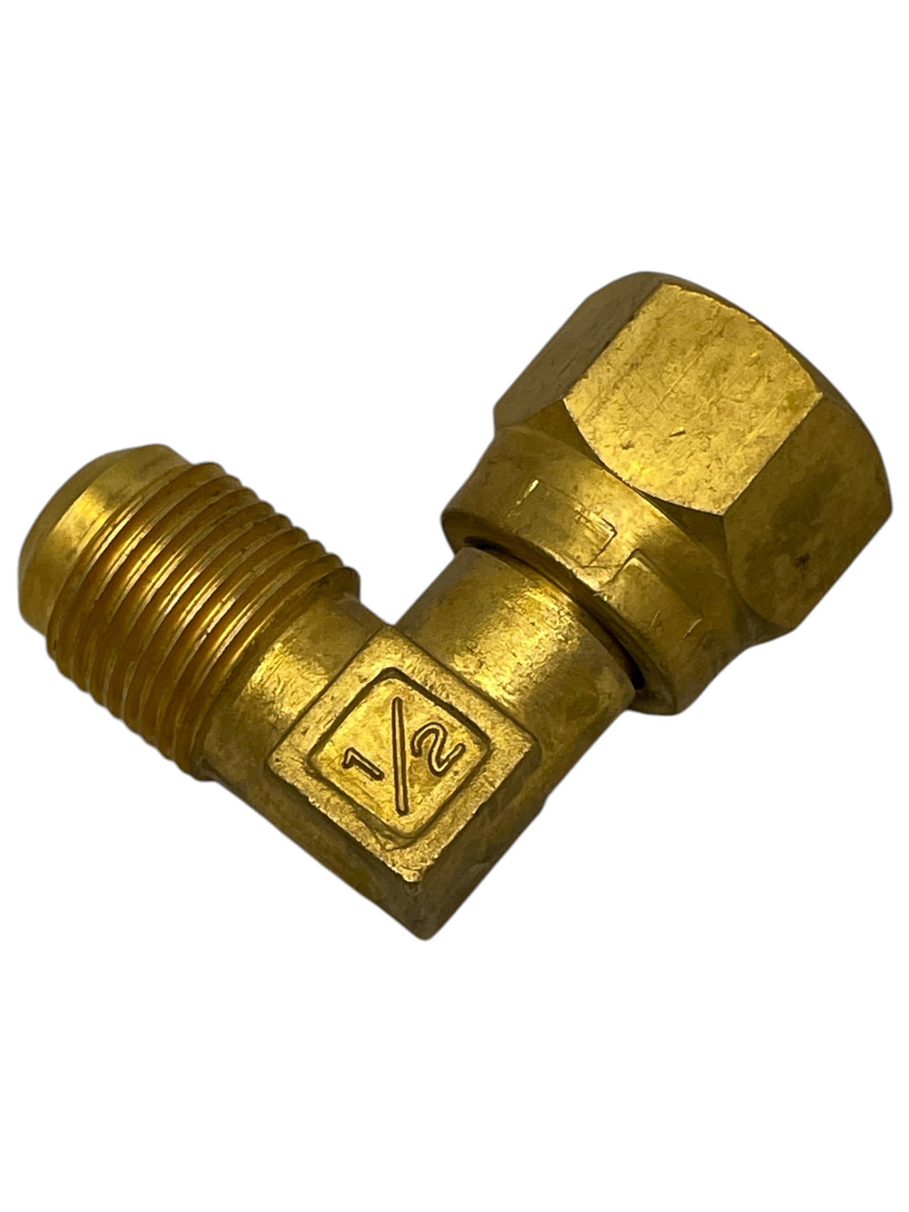 Service valve for AC 1/2''M x 1/2''F (angled)