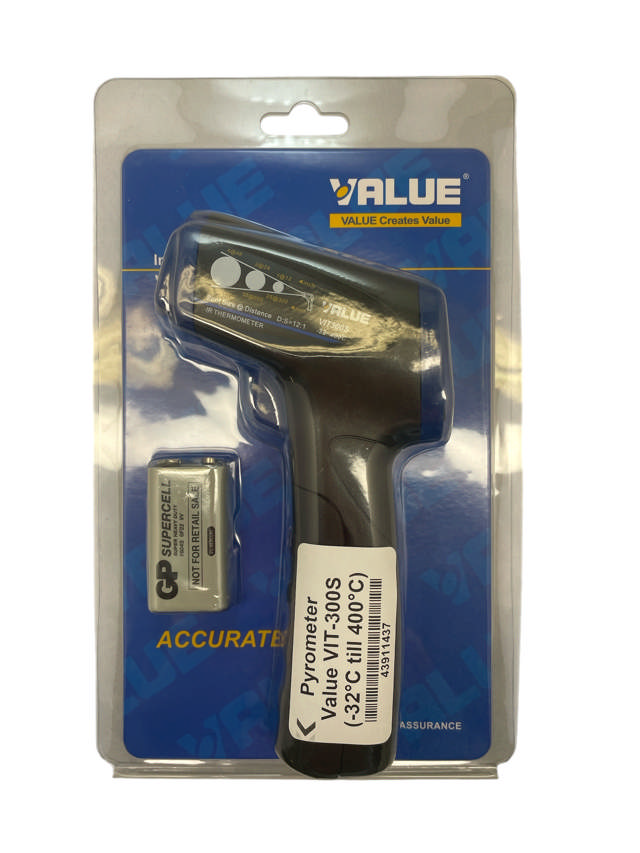 Pyrometer Value VIT-300S (-32°C to 400°C)