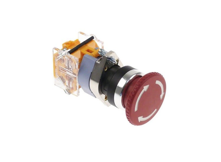 Emergency power switch ø22mm 1NC 660V