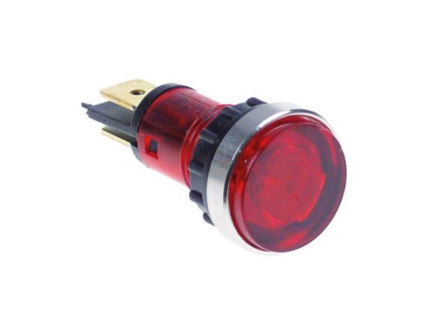 Signal lamp Red Ø12mm, 230V (1pc.)