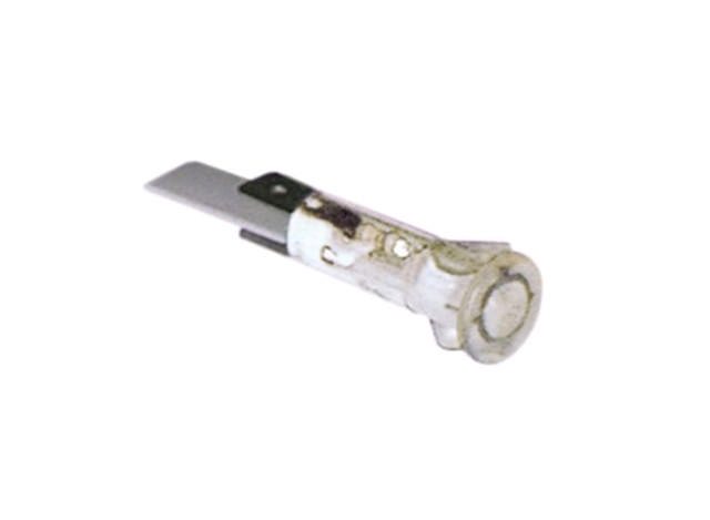 Signal lamp Transparent Ø10mm, 230V (1pc.)