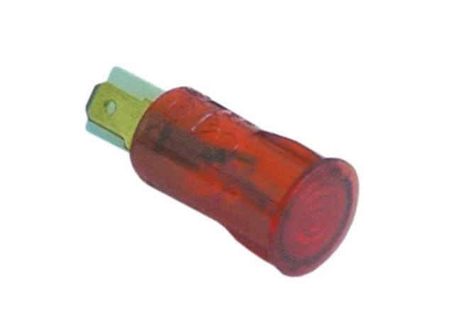 Signal lamp Red Ø12mm, 230V (1pc.)