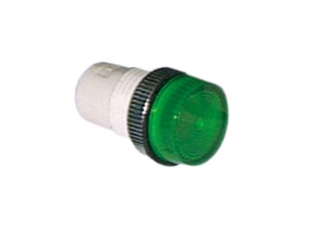 Panel holder for LED Green Ø 13mm