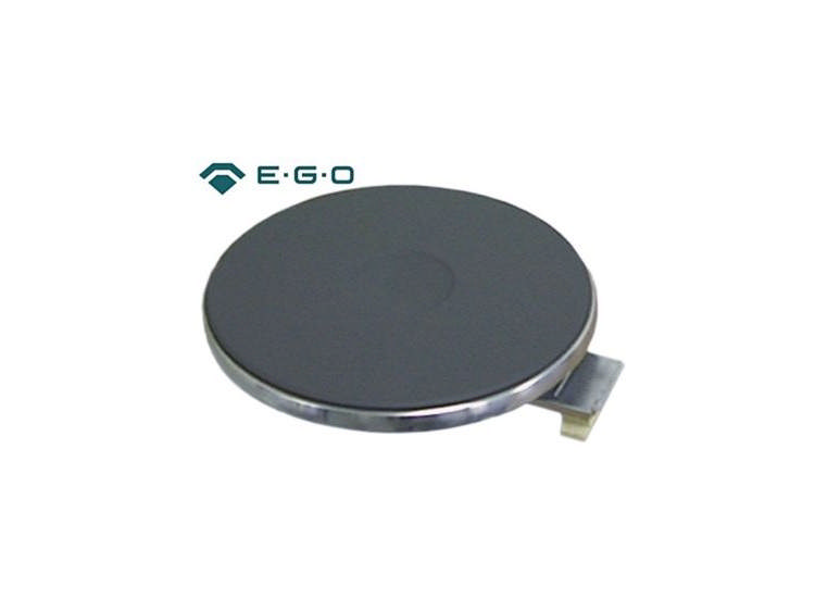 Hotplate ø 300mm 2500W (400V) with 8mm rounded edge