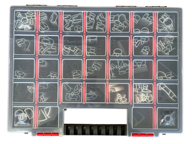 Samples KRUFF magnetic strips/sealing strips