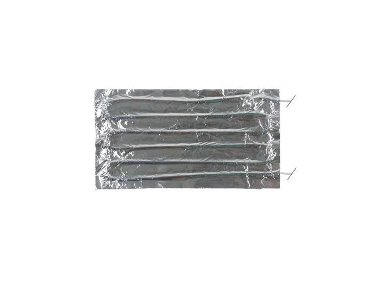 Foil heating element L 240mm W 130mm 80W 230V 80°C cable length 1500mm