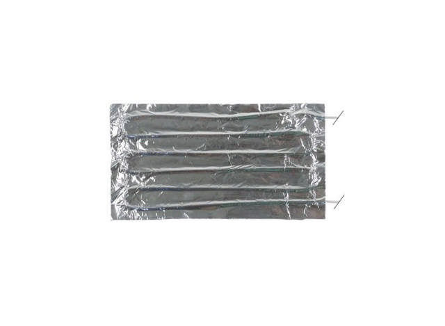 Foil heating element L 240mm W 130mm 80W 230V 80°C cable length 1500mm