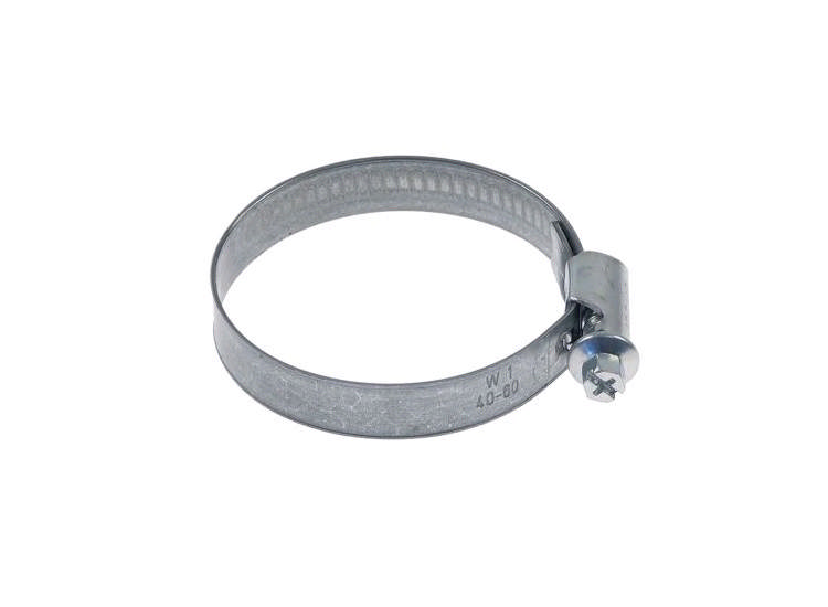 Hose clamp RF steel-steel ø40-60mm W:9mm Quantity (5 pcs.)