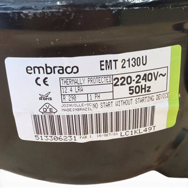 Compressor Embraco EMT2130U
