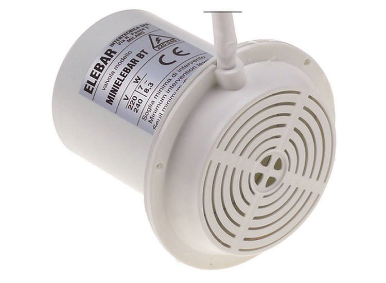 Pressure compensation valve Ø61mm. Heated Mini Elebar 7W/220V