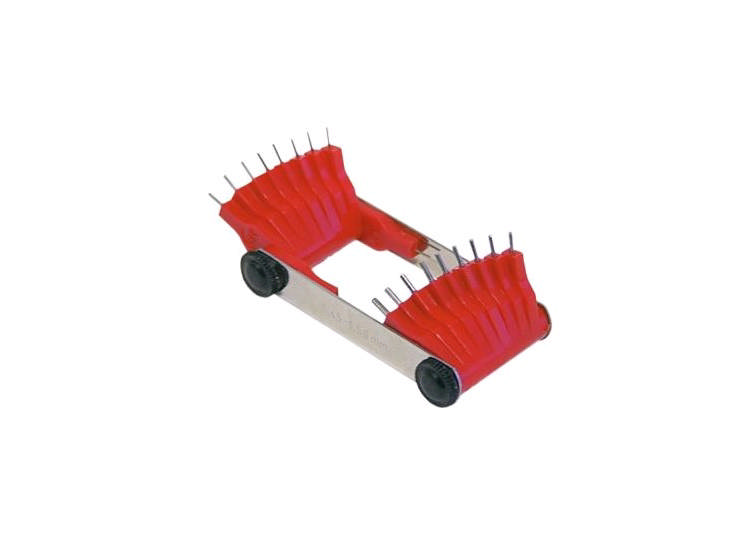 Nozzle template 20 measuring pins Size (0.45-1.5mm)