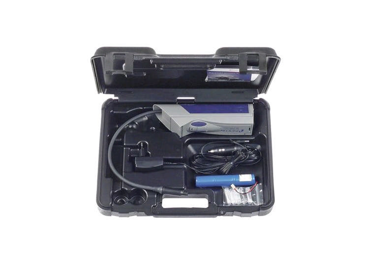Leak detection device for all refrigerants 1g/year