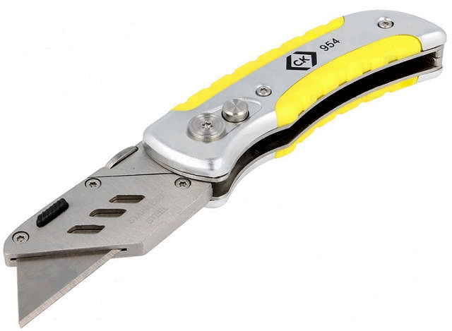 Cardboard knife, aluminum handle 155mm