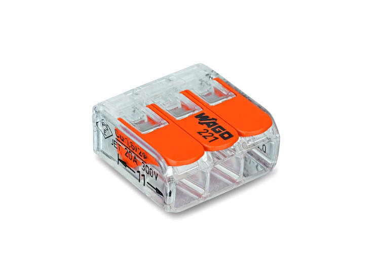 Connection terminal 221-412 Wago (100pcs.)