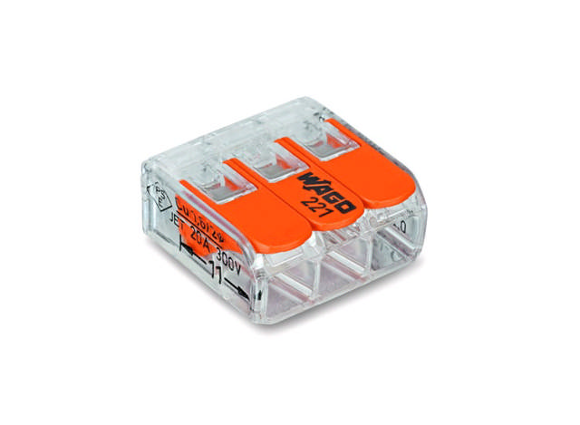 Connection terminal 221-412 Wago (100pcs.)