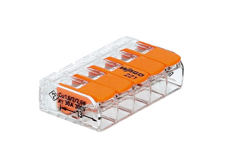 Connection terminal 221-615 Wago (10pcs.)