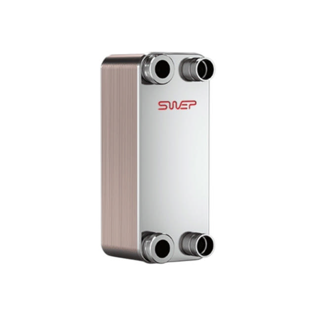 Plate heat exchanger SWEP, B10THx20/1P-MC-M, 4x1'' (20) & 22U (20)