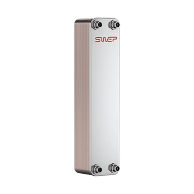 Plate heat exchanger SWEP, B25Tx10/1P-SC-M, 2x22U+2x1'' & 22U