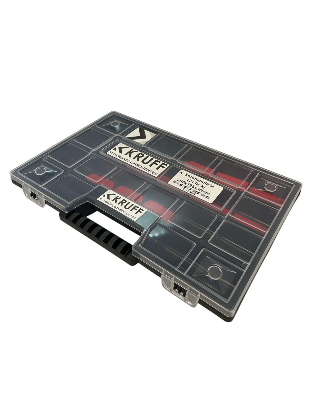 Assortment box (21 compartments) 290x195x35mm