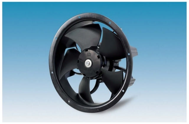 Fan motor Elco ø254mm 17W ECM HC 20-25-2 (EFC20250VA0540N) 230V 50/60Hz IP65 1300/100RPM