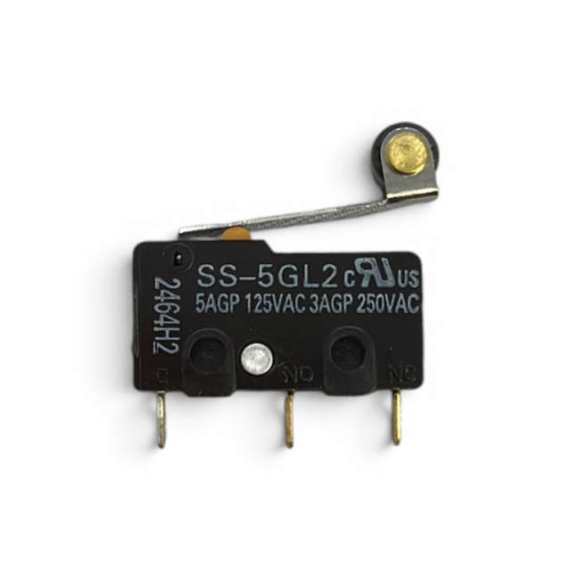 Micro switch with lever (with roller), SPDT, Pos: 2