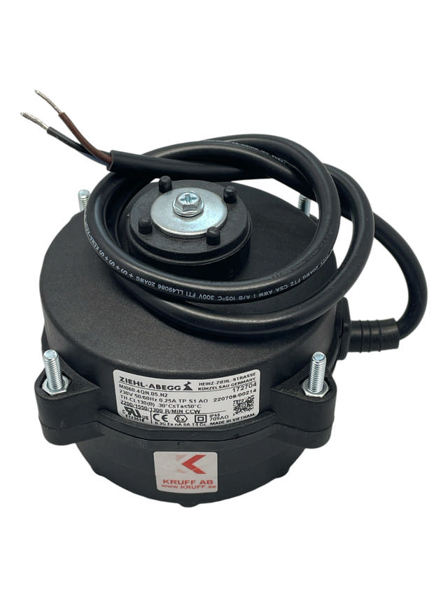 Fan motor Ziehl-Abegg ECQ MI060-4QN.05.N 34W 2200/1550/1300 Rpm 0.25A (230V)