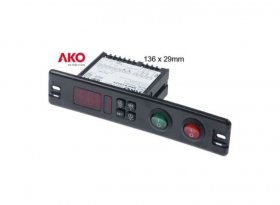 Termostat AKO-D10223 136x29mm 230V AC NTC/PTC