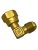 Serviceventil för AC 3/8''M x 3/8''F (vinklad)