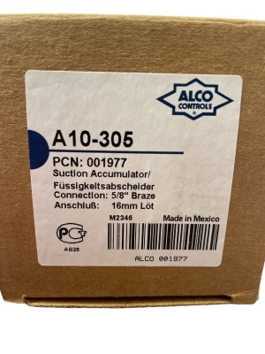 Suction accumulator A10-305 5/8 LÖD