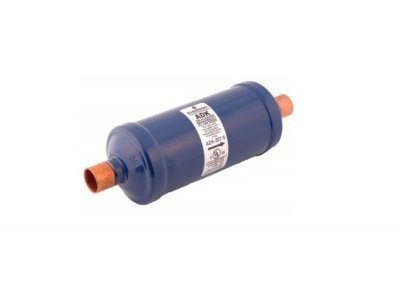 Torkfilter Emerson Castel alco kylmedium köldmedium cigarrfilter ackumulator tryckutjämning tryckfördelning accumulator trycktan