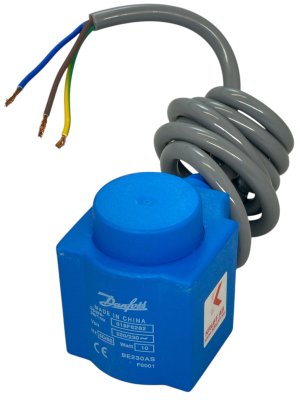 Solenoidiventtiilikela Danfoss BE230AS 10W 50/60Hz 220/230V kaapelilla 1m