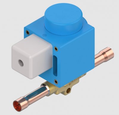 Solenoid valve EVO101 (EVR3 3/8'') solder 032L2046
