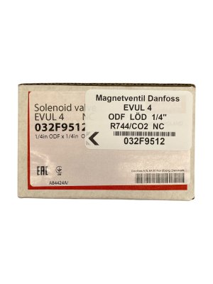Soleniod valve Danfoss EVUL 4 ODF Solder 1/4'' R744/CO2 NC