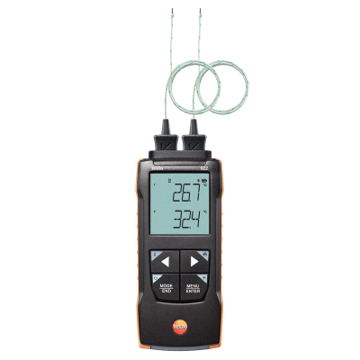 TESTO 922 - Differential temperature measuring instrument for TC Type K