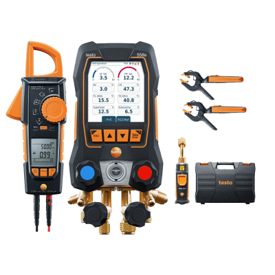 TESTO 558s Smart Vacuum Kit - (with sightglass)