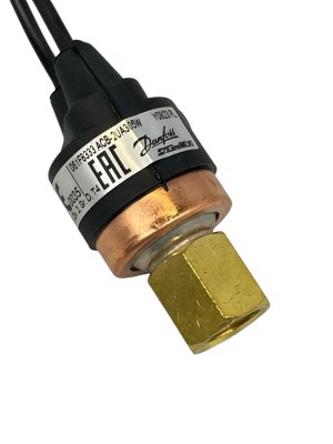Pressure switch Danfoss ACB-2UA305W 13/16 bar NO auto 1/4'' SAE high pressure