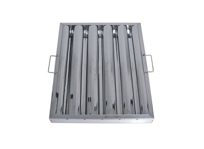 Flamskyddsfilter AISI 304/1.4301 (490x390x48mm) 