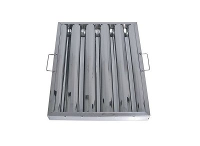 Flamskyddsfilter AISI 430/1.4016 (490x390x48mm)