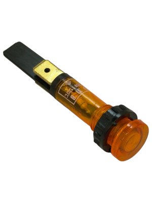 Signallampe oransje Ø10mm, 230V