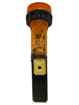 Signallampe oransje Ø10mm, 230V