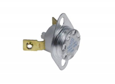 Bi-metal safety thermostat Switch-off temperature180°C